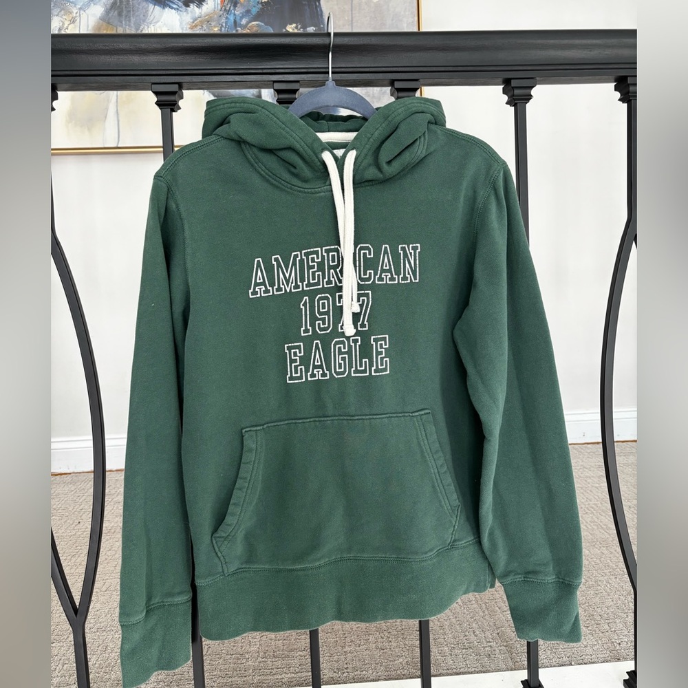 American Eagle Outfitters Forest Green Hoodie